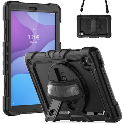 Tough Strap Built-in Screen Protector Lenovo Tab M10 HD (2020) Case Multi-functional