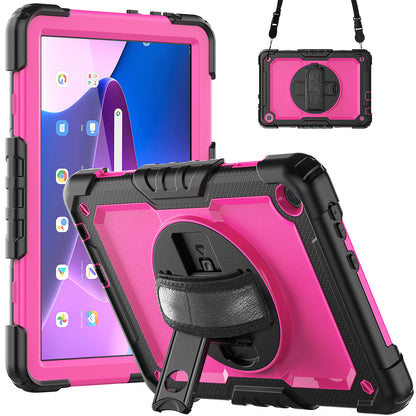 Tough Strap Built-in Screen Protector Lenovo Tab K10 (2021) Case Multi-functional