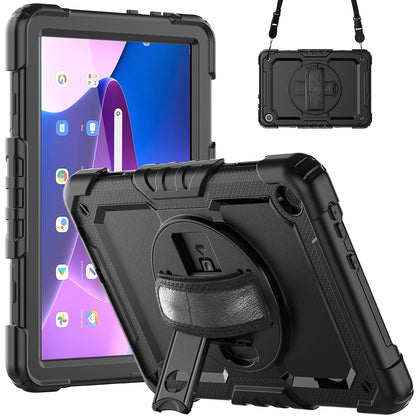 Tough Strap Built-in Screen Protector Lenovo Tab M10 FHD Plus (2020) Case Multi-functional