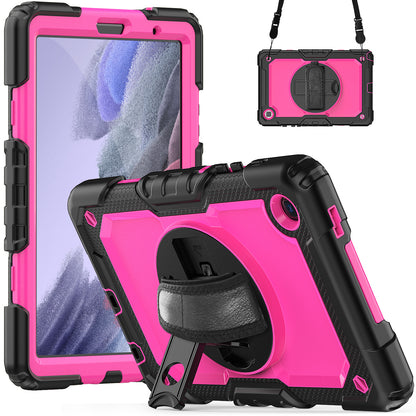 Tough Strap Built-in Screen Protector Galaxy Tab A7 Lite Case Multi-functional