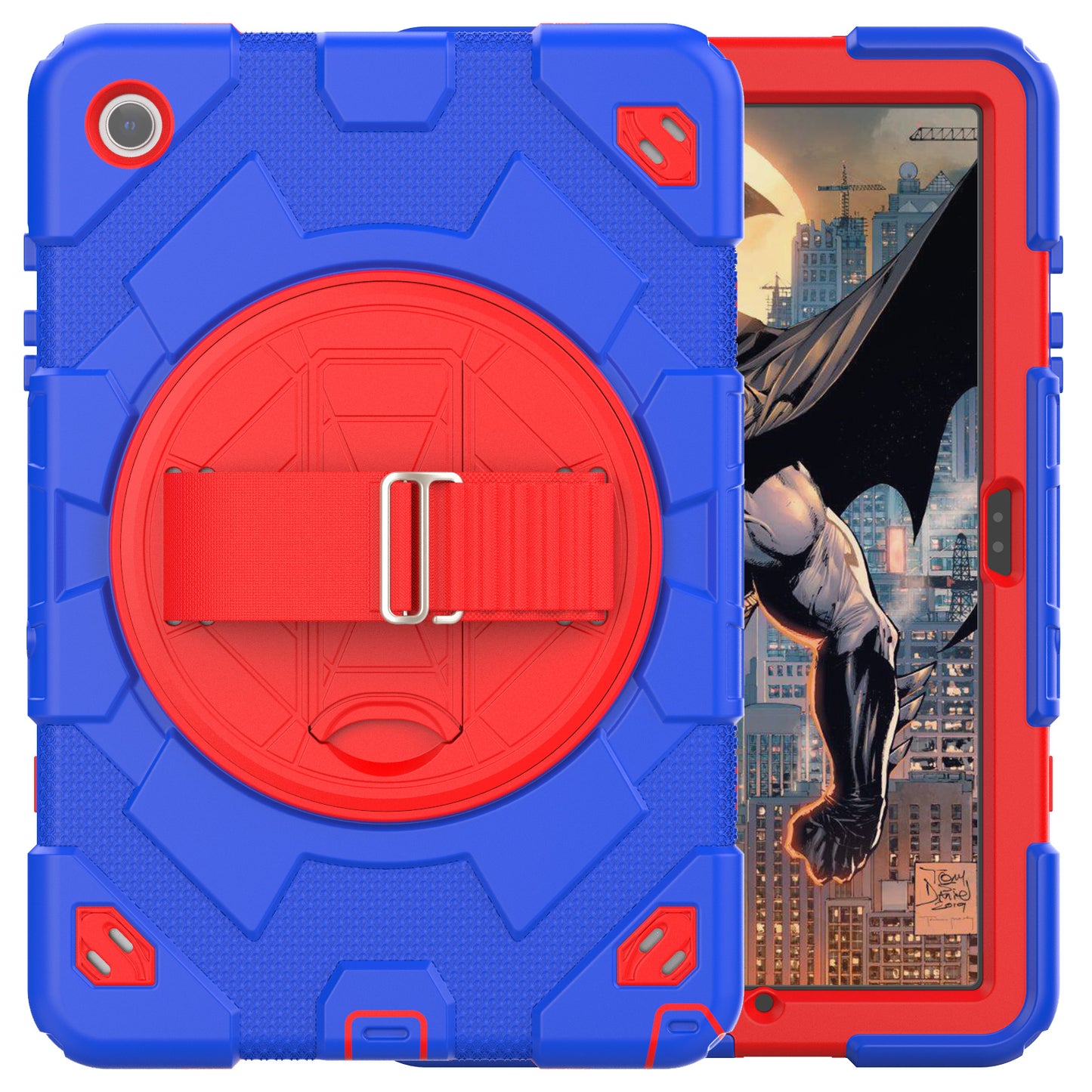 Spider-man Hand Holder Strap Galaxy Tab A9 Case 360 Rotatable