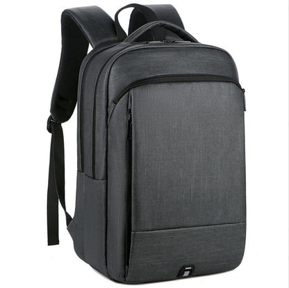 Men's Nylon Backpack Laptop Bag Customized Power USB Charging Travel Large Capacity