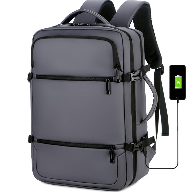 Men's Nylon Backpack Laptop Bag High-grade Business Students Large Capacity Outdoor Hiking