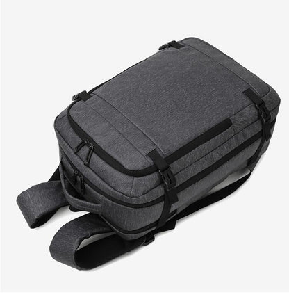 Men's Nylon Backpack Laptop Bag Multifunctional Outdoor Large Capacity Fashion Students