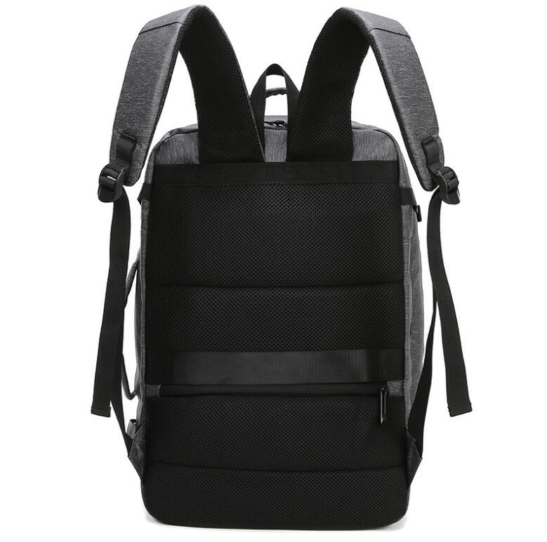 Men's Nylon Backpack Laptop Bag Multifunctional Outdoor Large Capacity Fashion Students