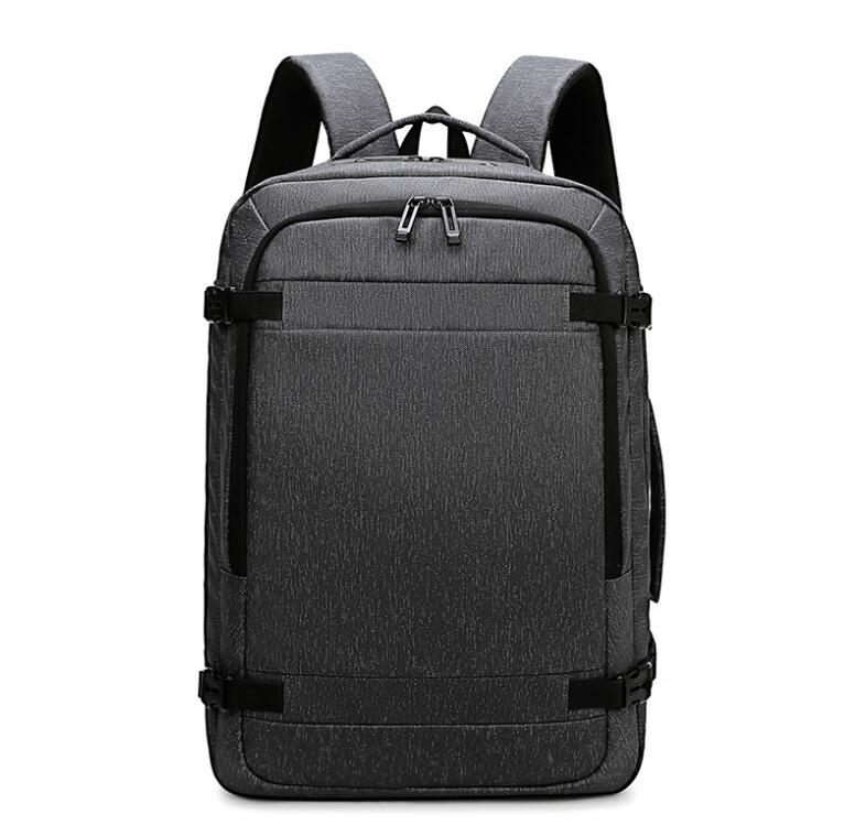 Men's Nylon Backpack Laptop Bag Multifunctional Outdoor Large Capacity Fashion Students