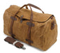 Men's Canvas Duffel Bag Laptop Bag Batik Casual Short Tide Large Capacity Waterproof