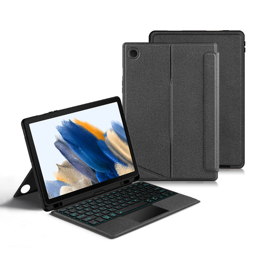 Horizontal Vertical Touchpad Backlit Keyboard Galaxy Tab A8 Case