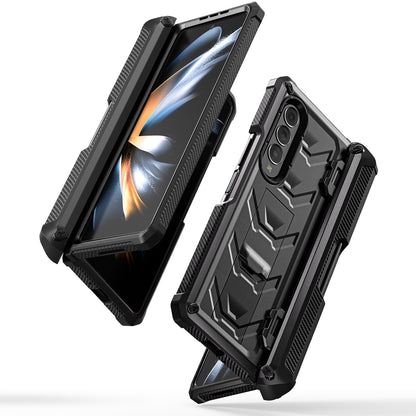 Mech King Samsung Galaxy Z Fold5 Case Rugged Mul-angele Kicktand