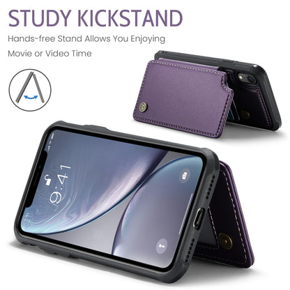 Sturdy Kickstand Apple iPhone XR Case Multiple Card Slot