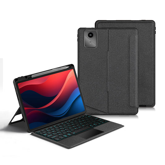 Horizontal Vertical Touchpad Backlit Keyboard Lenovo Tab P11 Plus (2023) Case