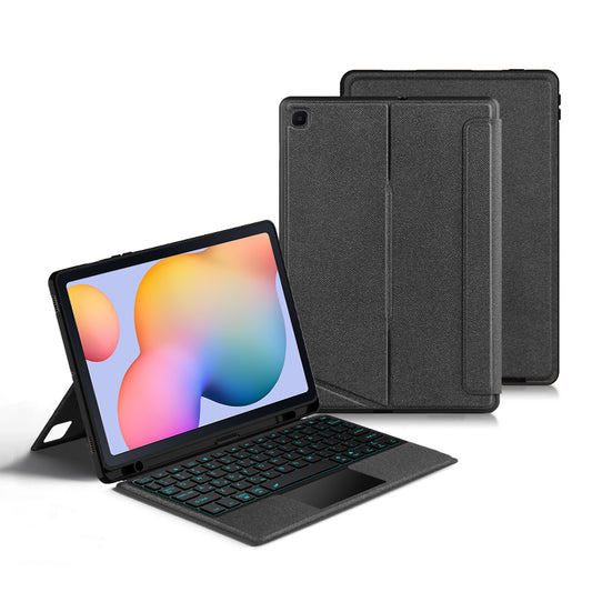 Horizontal Vertical Touchpad Backlit Keyboard Galaxy Tab S6 Lite Case