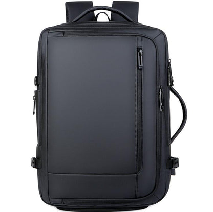 Men's Nylon Backpack Laptop Bag Multifunctional Large Commuting Power USB Charging