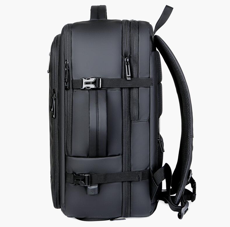 Men's Nylon Backpack Laptop Bag Multifunctional Large Commuting Power USB Charging