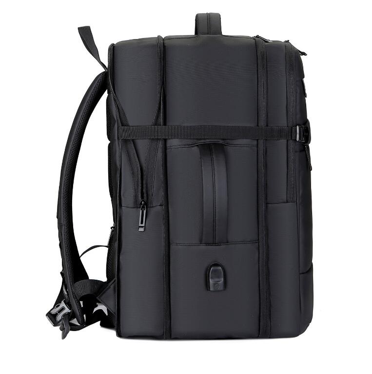 Men's Nylon Backpack Laptop Bag Anti-spill Waterproof Exclusive Shoes Position Commuting