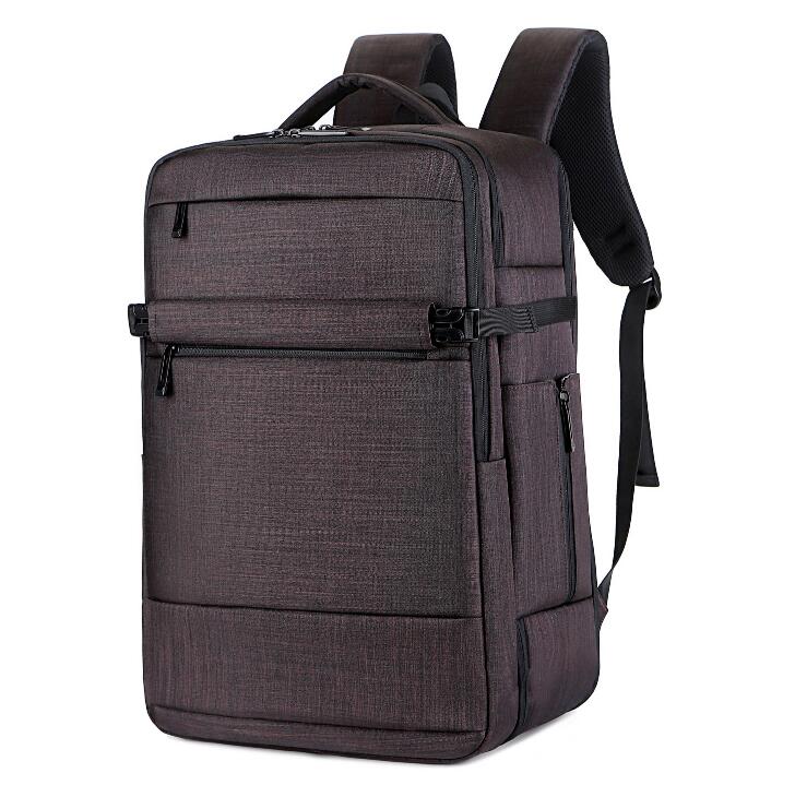 Men's Nylon Backpack Laptop Bag Anti-spill Waterproof Exclusive Shoes Position Commuting