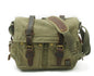 Men's Canvas Camera Bag Casual Photography Waterproof Interior SLR