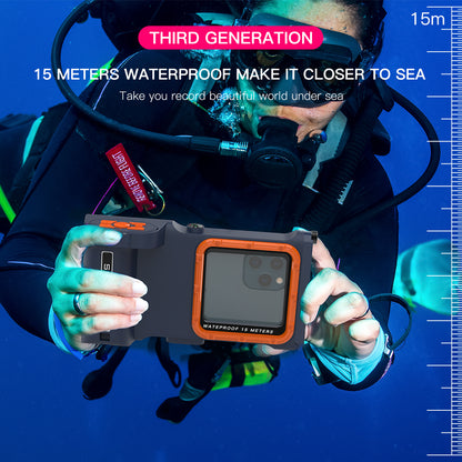 Bluetooth Camera Controller Waterproof Samsung Galaxy S21 Case Diving 15M