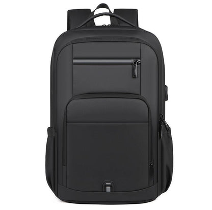 Men's Nylon Backpack Laptop Bag High-end USB Charging Business Large Capacity