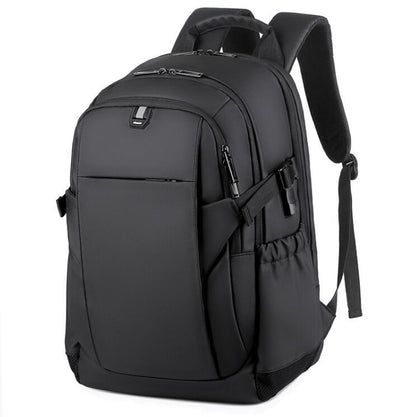 Men's Nylon Backpack Laptop Bag Large Capacity Commuting Shoulder USB Charging