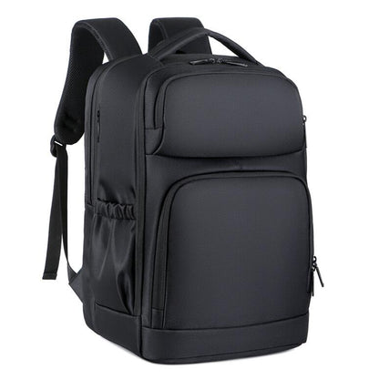 Men's Nylon Backpack Laptop Bag Business Anti Splashing Waterproof Expanded Power