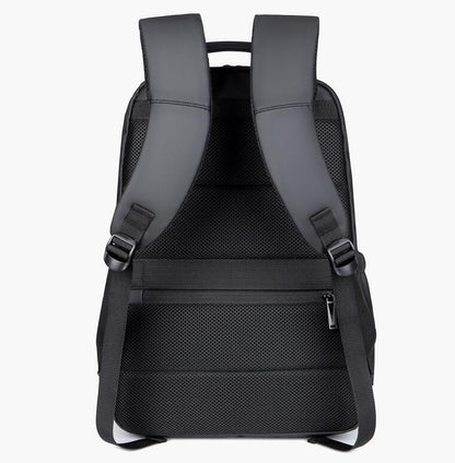 Men's Nylon Backpack Laptop Bag High Reflective Breathable Multifunctional Waterproof Portable