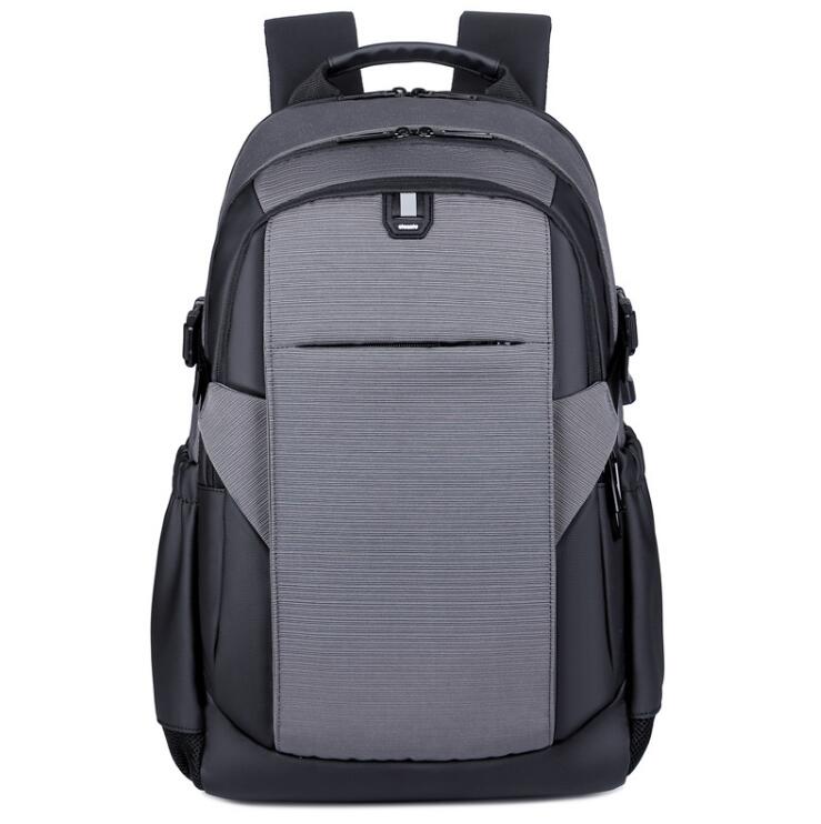 Men's Nylon Backpack Laptop Bag High Reflective Breathable Multifunctional Waterproof Portable