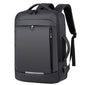 Men's Nylon Backpack Laptop Bag Foreskin Business High-end Power USB Charging School