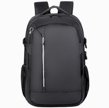 Men's Nylon Backpack Laptop Bag USB Charging Multifunctional Business Power