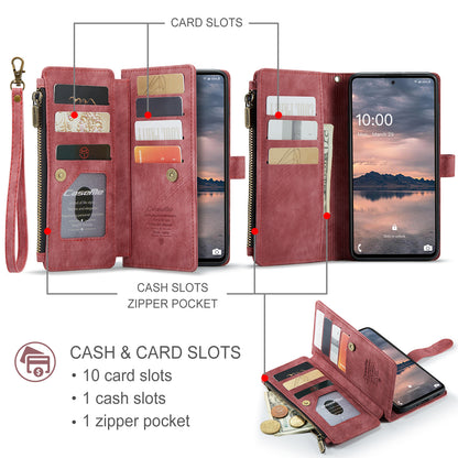 Multi-card Hand Strap Samsung Galaxy A33 Case Double Fold Stand