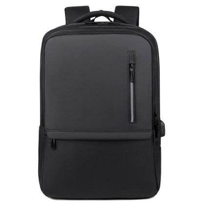 Men's Nylon Backpack Laptop Bag Large Capacity Multifunctional USB Charging Power