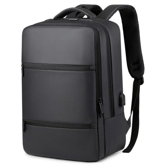 Men's Nylon Backpack Laptop Bag High-end Business Multifunctional USB Charging