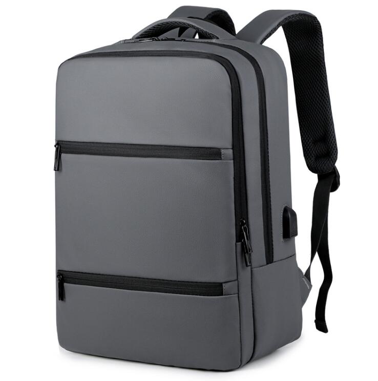 Men's Nylon Backpack Laptop Bag High-end Business Multifunctional USB Charging