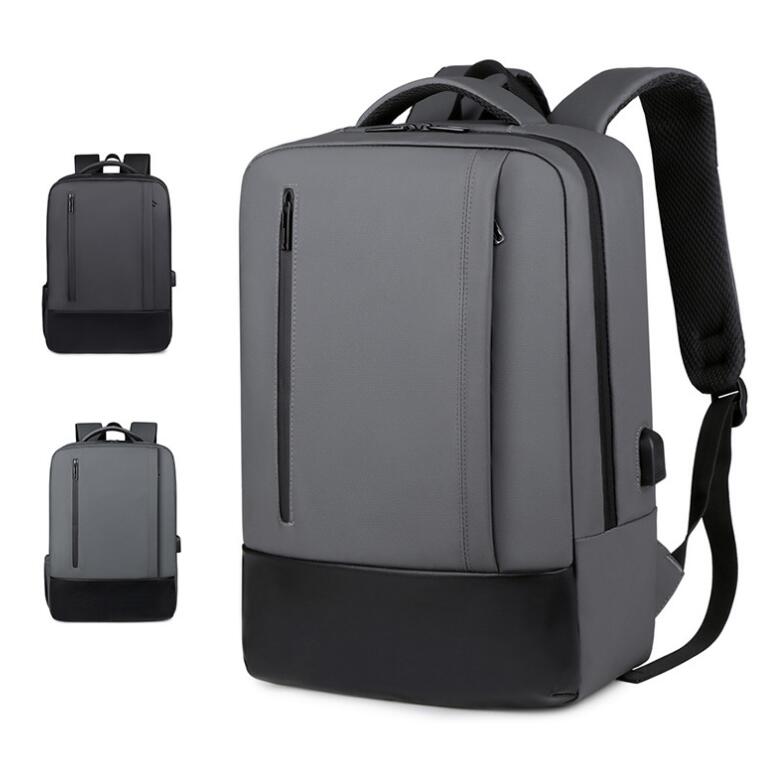 Men's Nylon Backpack Laptop Bag Multifunctional Anti-splash Waterproof High Shcool