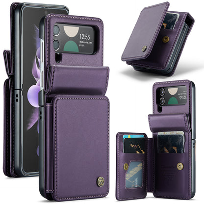 Sturdy Kickstand Samsung Galaxy Z Flip3 Case Multiple Card Slot