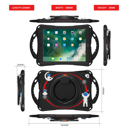 Astronaut Apple iPad Air 1 Case Rotating Handle Grip