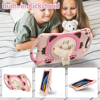 Musang King Apple iPad 7 Case Kids Safe Hand Holder Strap