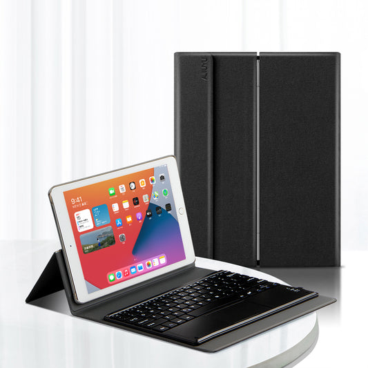 Metal Hinge Touchpad Keyboard Apple iPad 8 Case Detachable