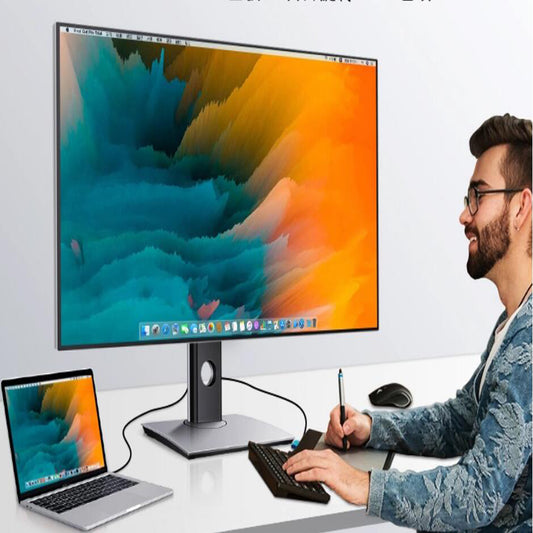 27-4k-oled-monitor-iphone-ipad-macbook-screen-extender-drawing_3