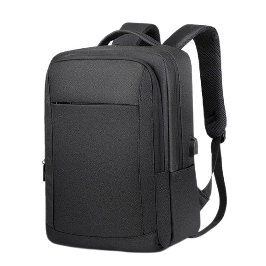 Men's Nylon Backpack Laptop Bag Multi-layer USB Charging Power Large Capactity Students