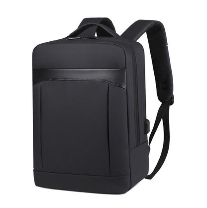 Men's Nylon Backpack Laptop Bag USB Charging Power Large Capacity Multifunctional