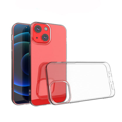 [2 Pack] Dot Clear Rubber Soft TPU Apple iPhone 13 Mini Case Back Gel