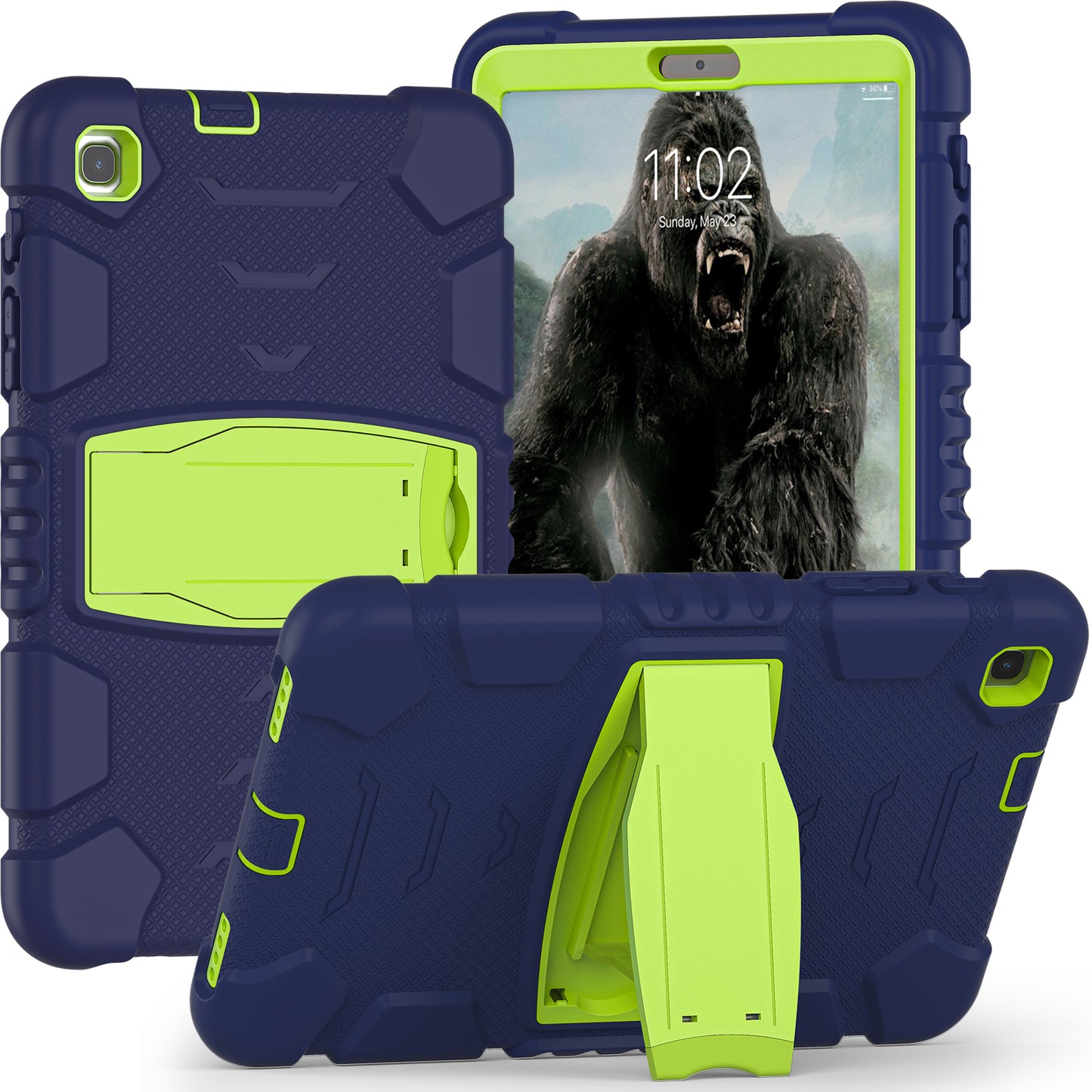 Gorilla King Kong Galaxy Tab A 8.4 (2020) Case Stand Triple Protection