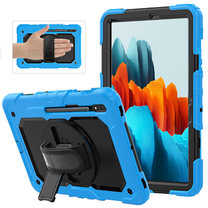 Tough Strap Built-in Screen Protector Galaxy Tab S7 Case Multi-functional