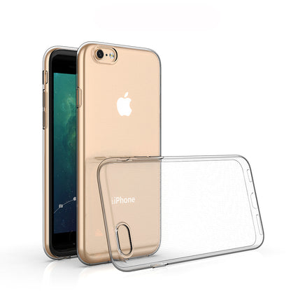 [2 Pack] Dot Clear Rubber Soft TPU Apple iPhone 6 Case Back Gel