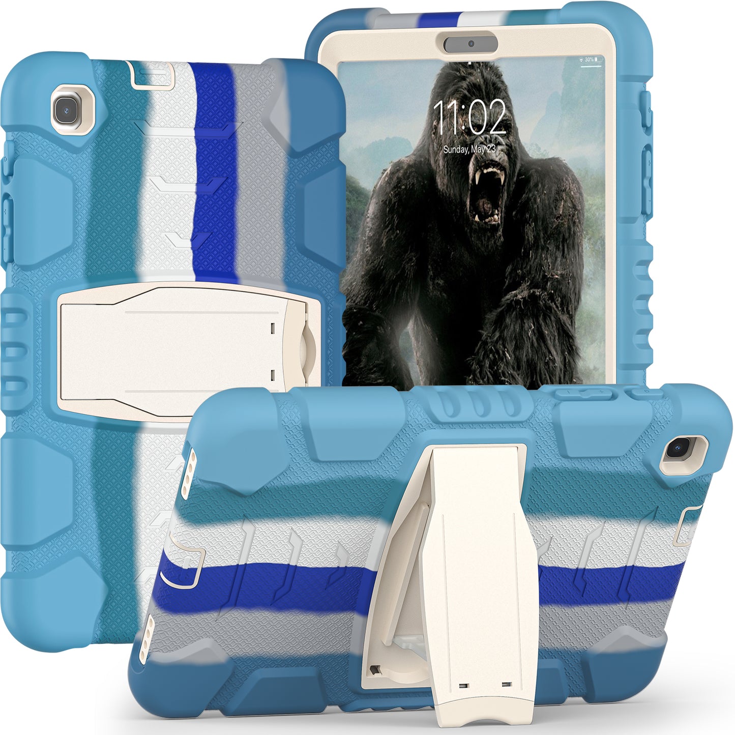 Gorilla King Kong Galaxy Tab A 8.4 (2020) Case Stand Triple Protection