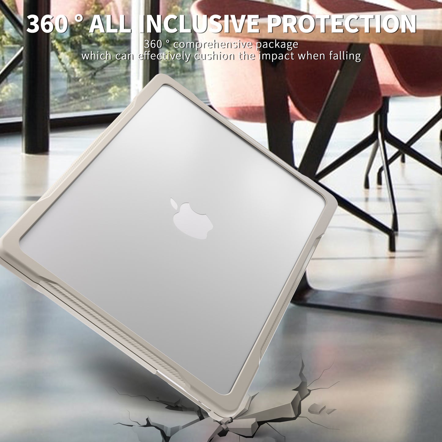 Popeye Apple MacBook Air 13.6 A2681 Case 360 Full Protection