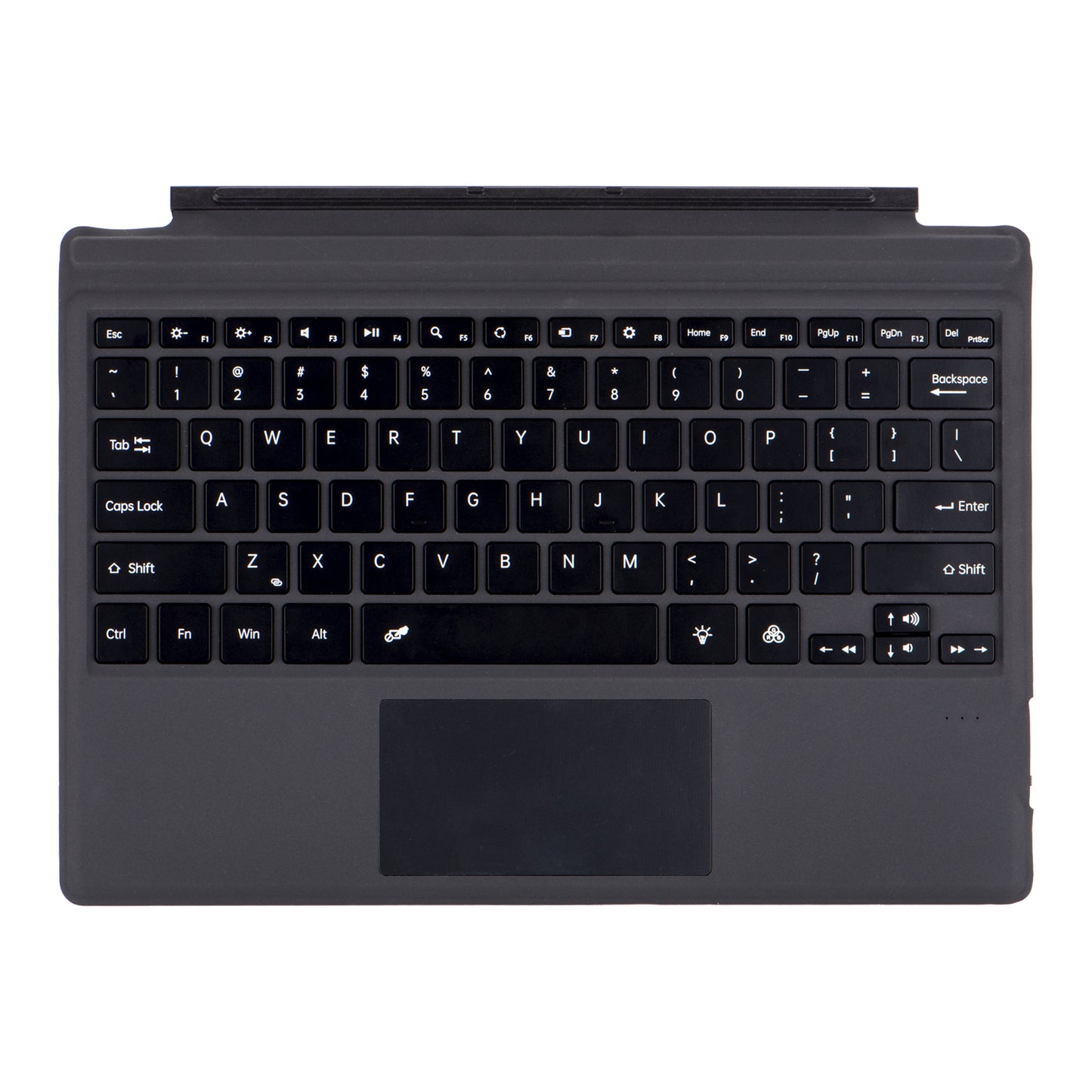 V.2.0 Backlit Touchpad Keyboard Microsoft Surface Pro 7+ Magnet