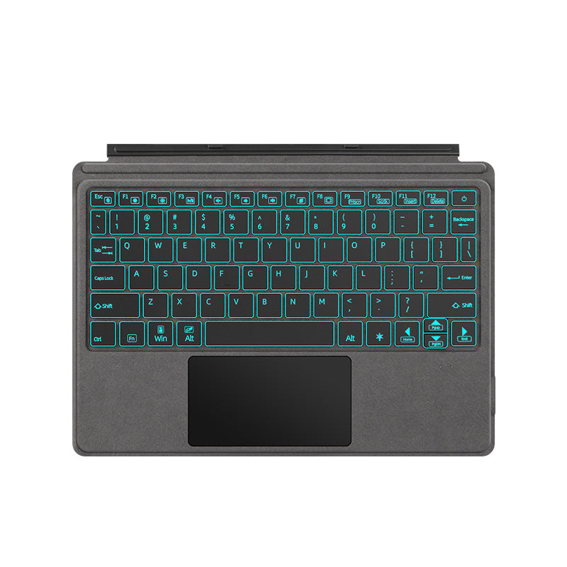 V.2.0 Backlit Touchpad Keyboard Microsoft Surface Go4 Portable