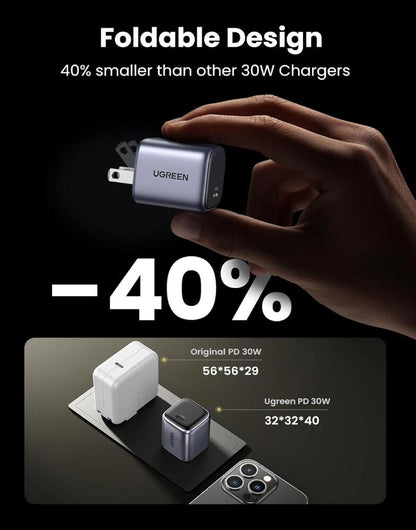 Powerful Charging 30W USB-C Charger Adapter